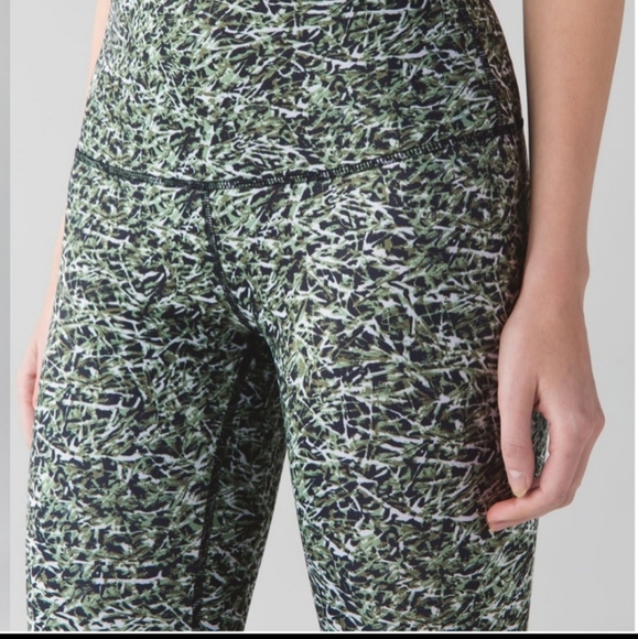 lululemon athletica Pants - Lululemon x Soulcycle Rare Camo Capri Leggings
